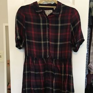 Plaid Cotton Dress